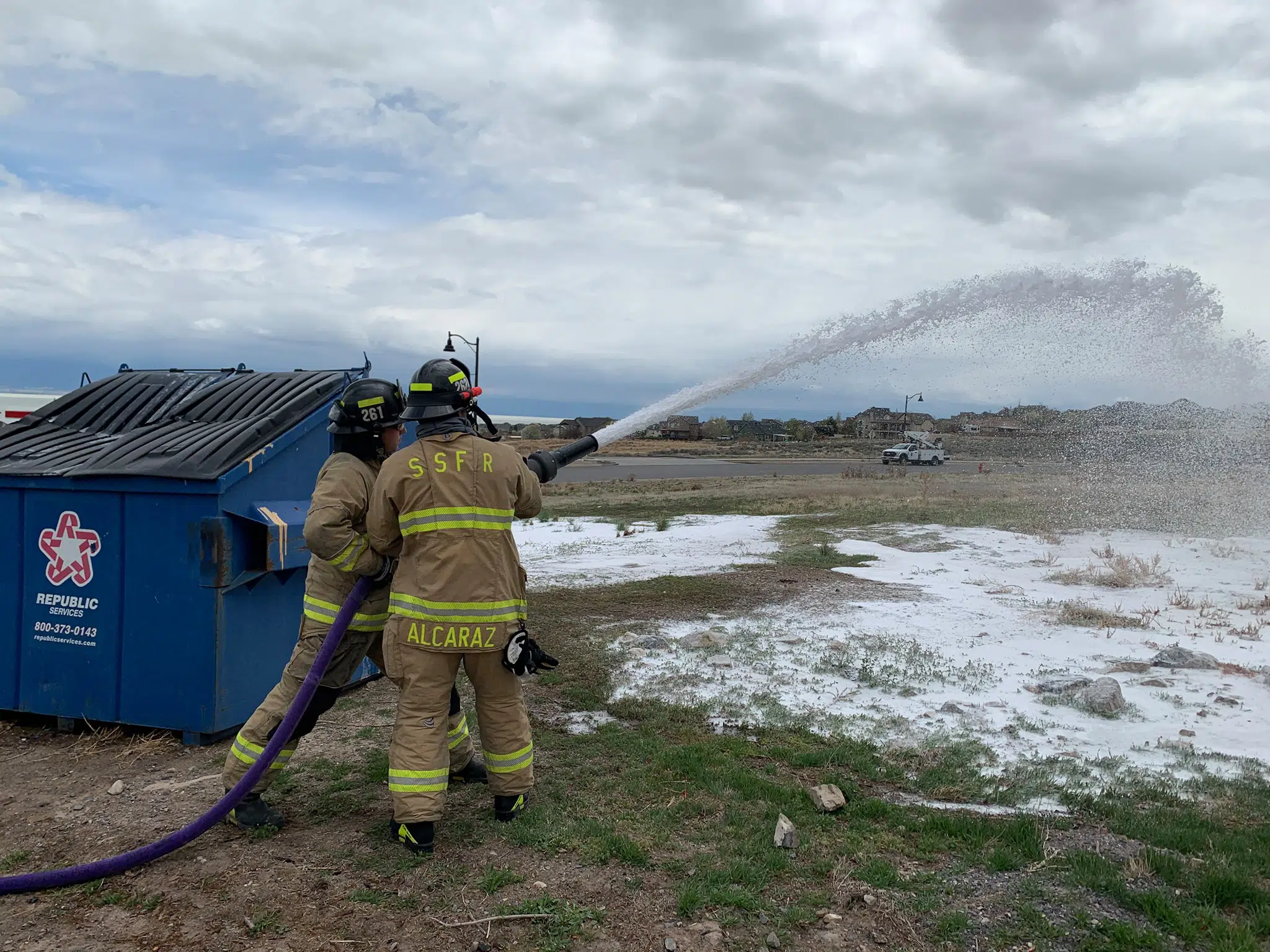 Featured image for “Saratoga Springs Fire & Rescue Tackles Foam Training with Safe Fleet and Phoschek Foam”