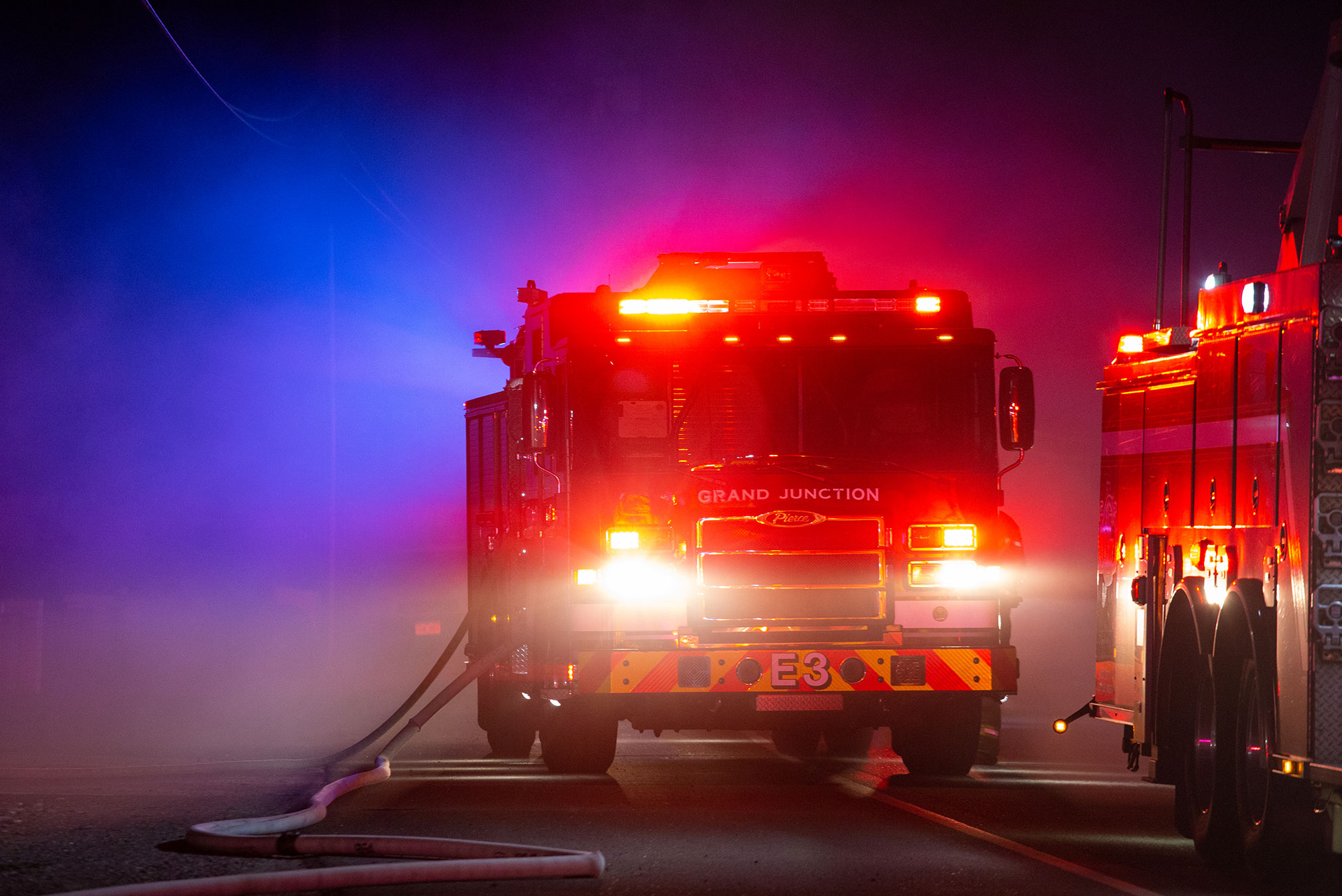 Featured image for “Grand Junction Pumper working the night shift | by Antonio Archuleta”