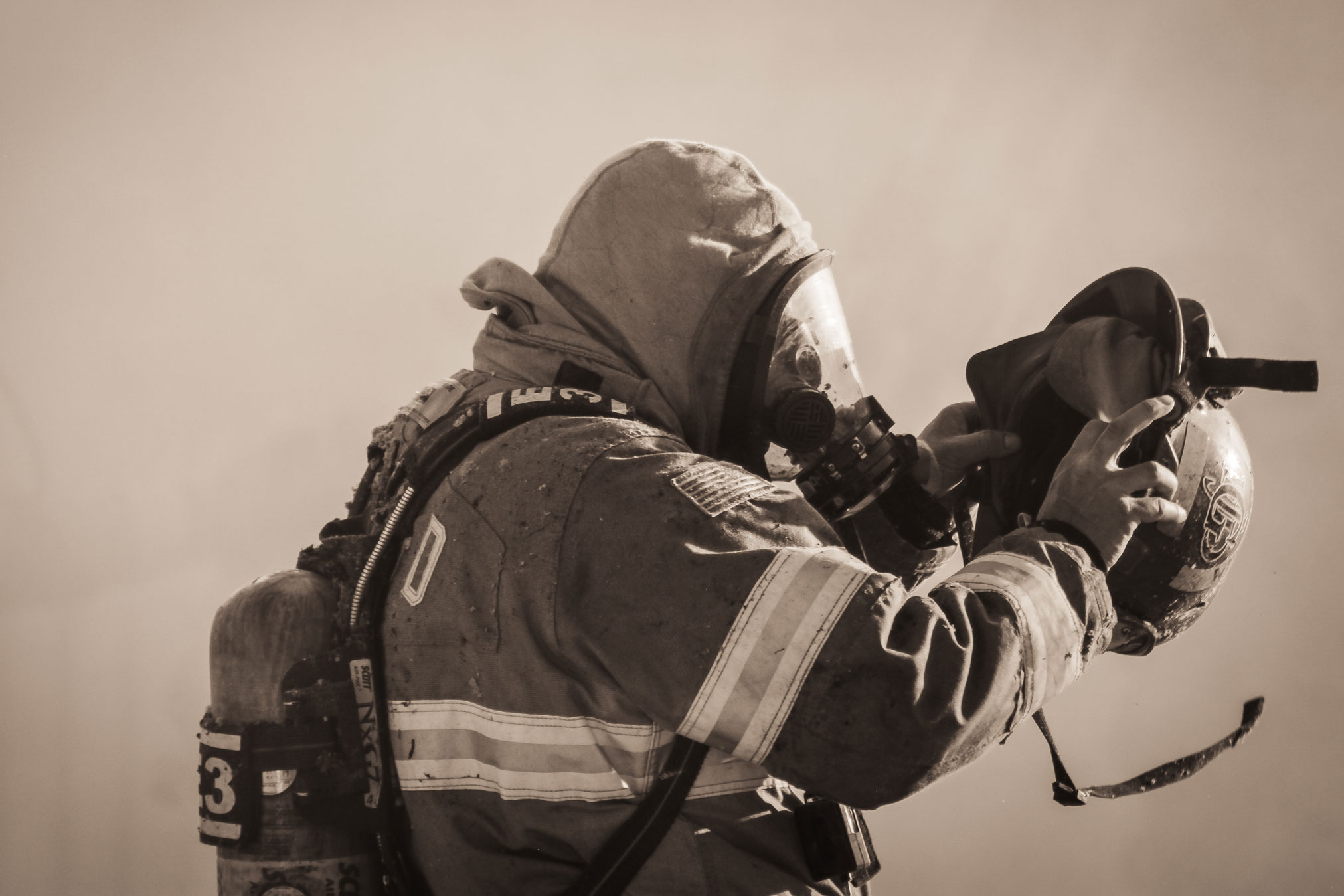 Featured image for “Firefighter Gears Up”
