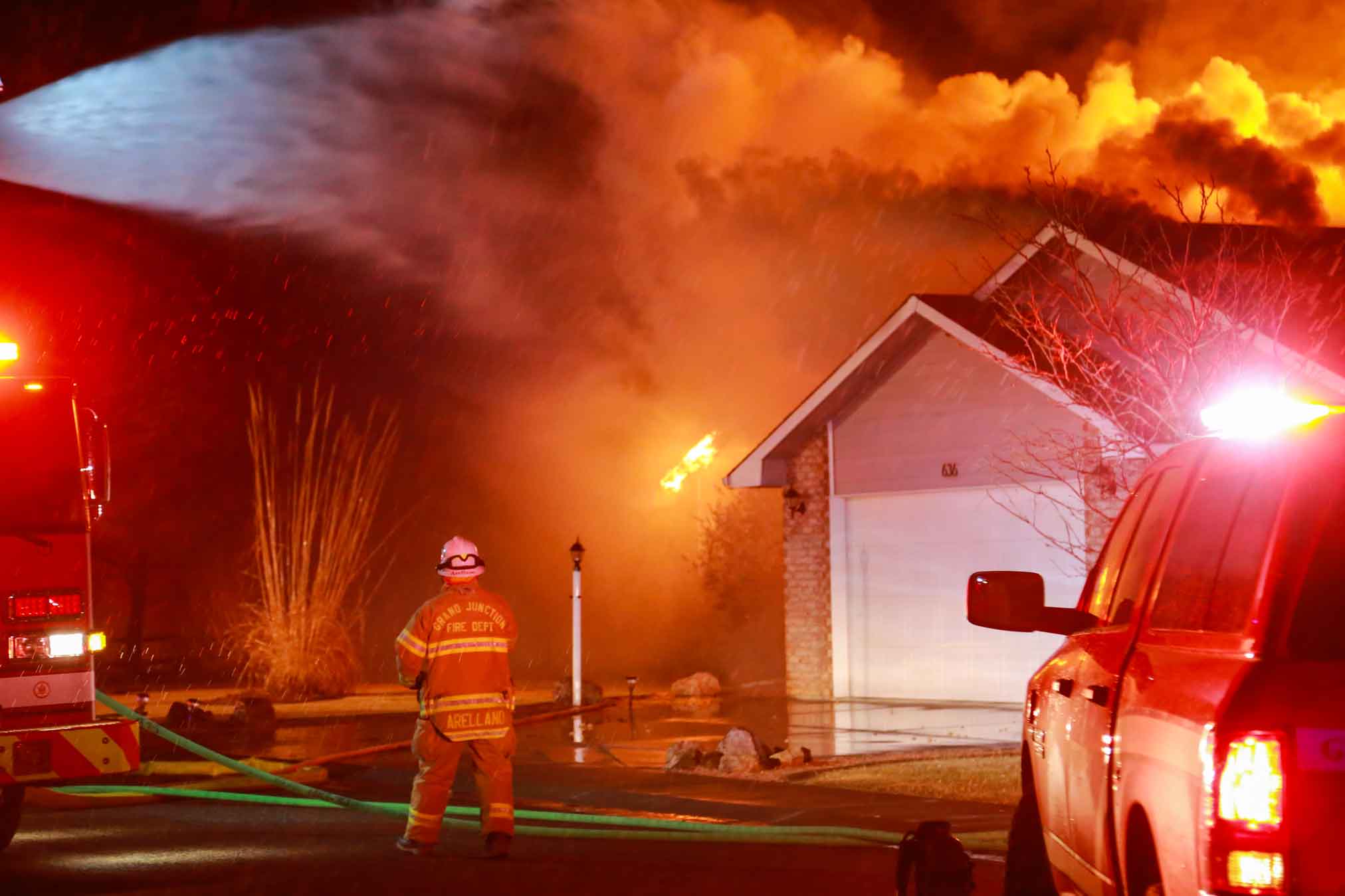 Featured image for “Grand Junction Fire Department Extinguishes House Fire”