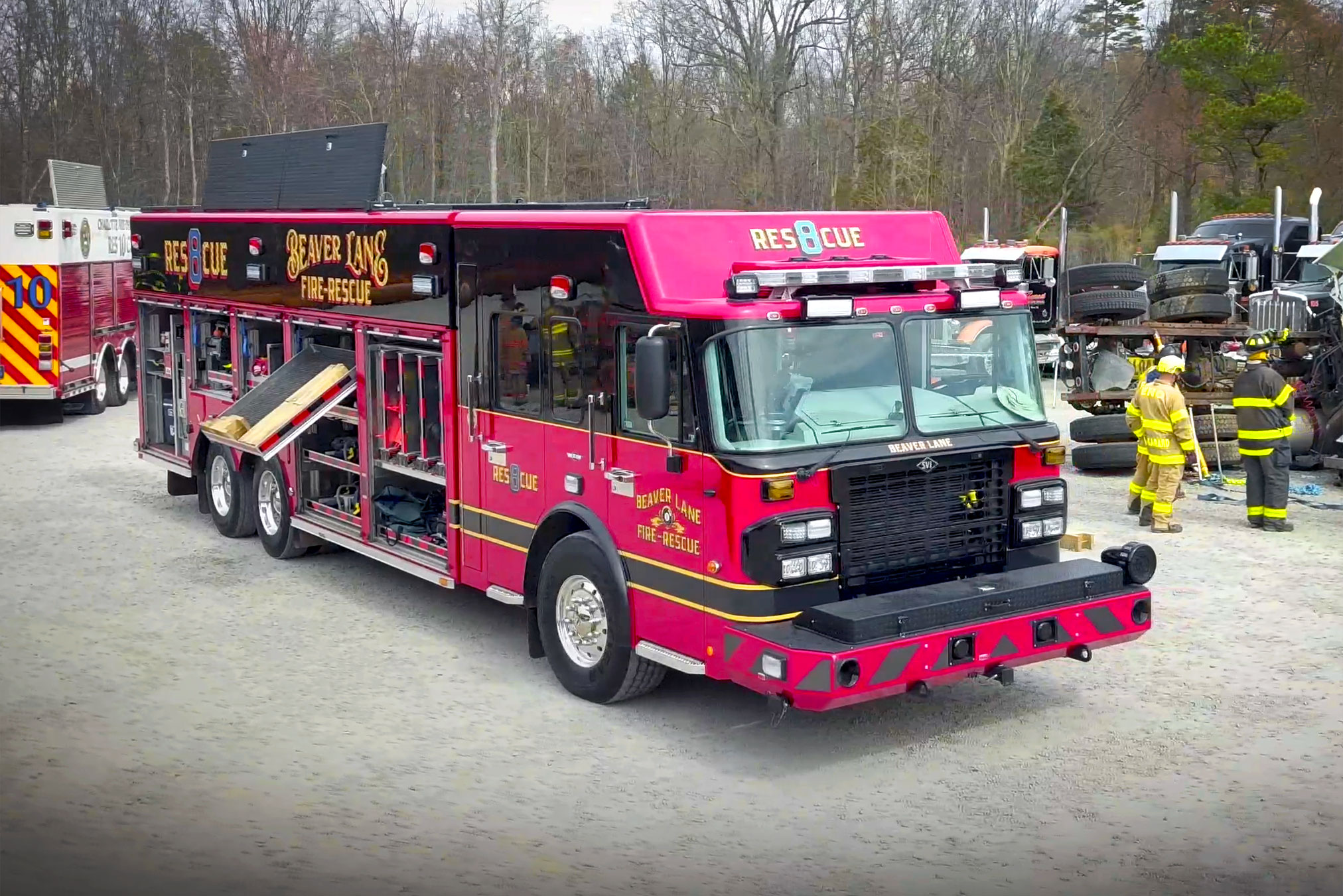 Featured image for “Beaver Lane Fire Department’s Heavy Rescue in Action”