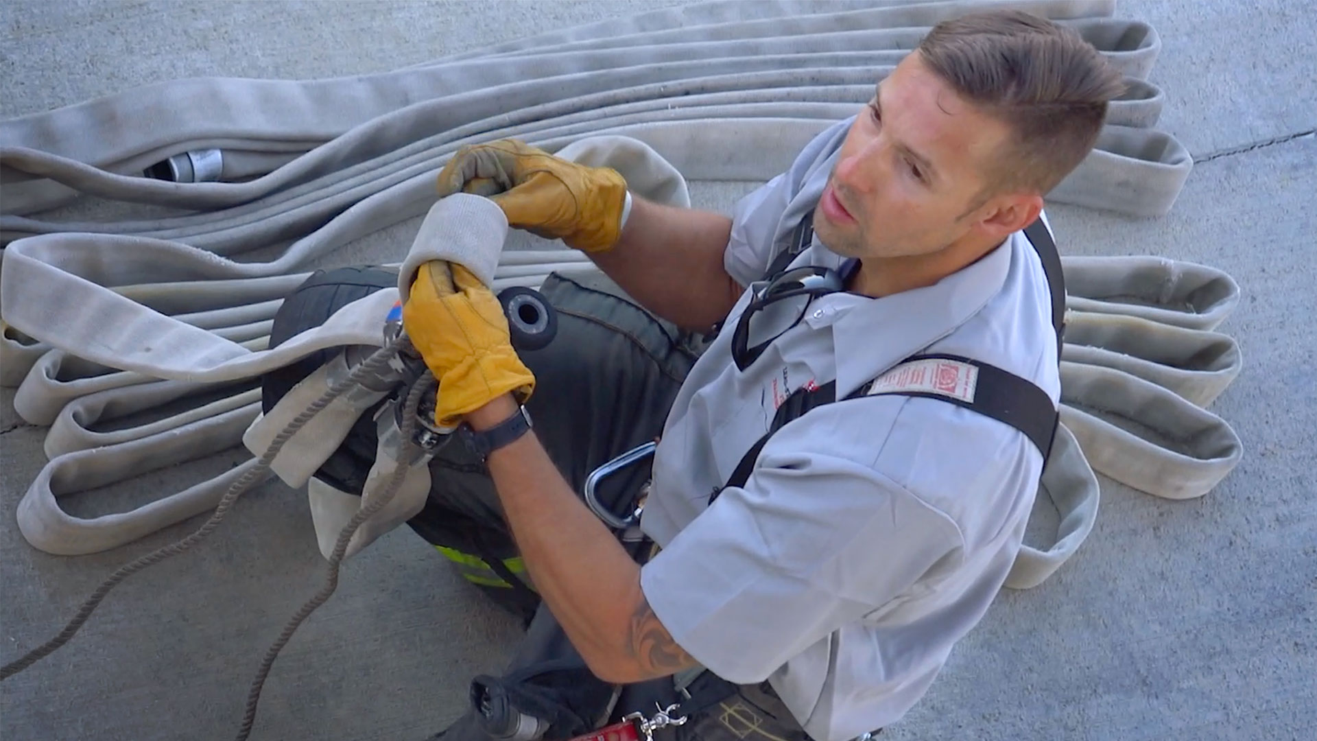 Featured image for “Going Vertical Using a Rope Bag | Multi-Dwelling Fire Structure Training”