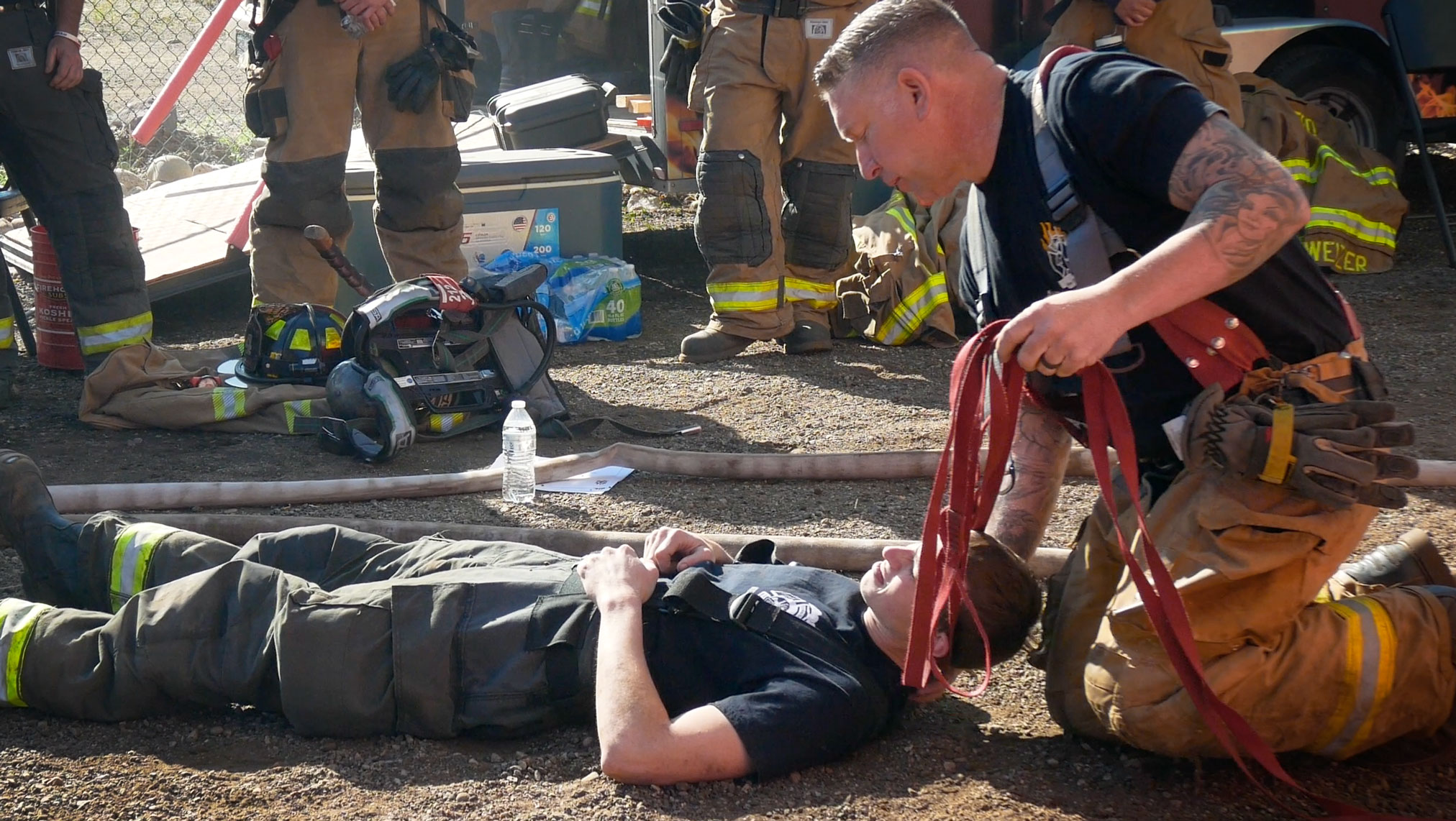 Featured image for “Firefighter Hasty Harness Training | Head Anchor”