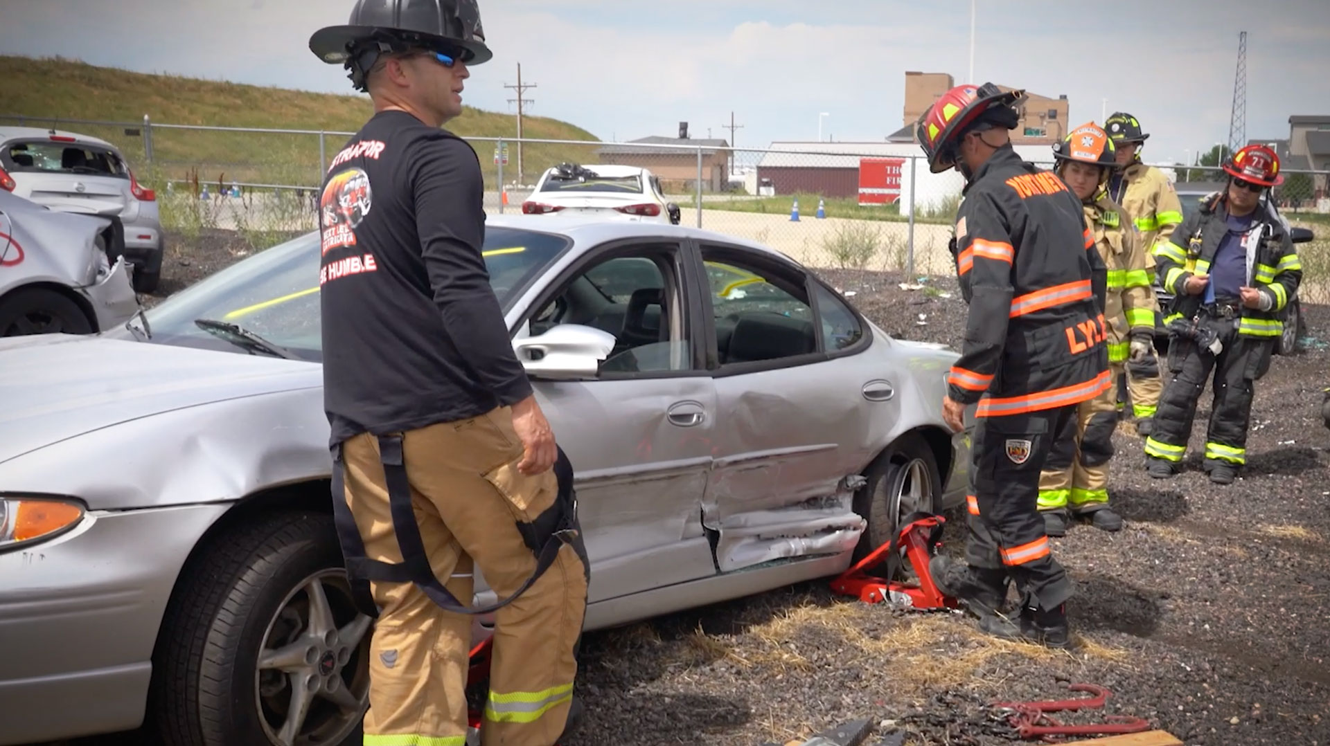 Featured image for “EV Battery Fire Fulcrum Point | Firefighter Training”