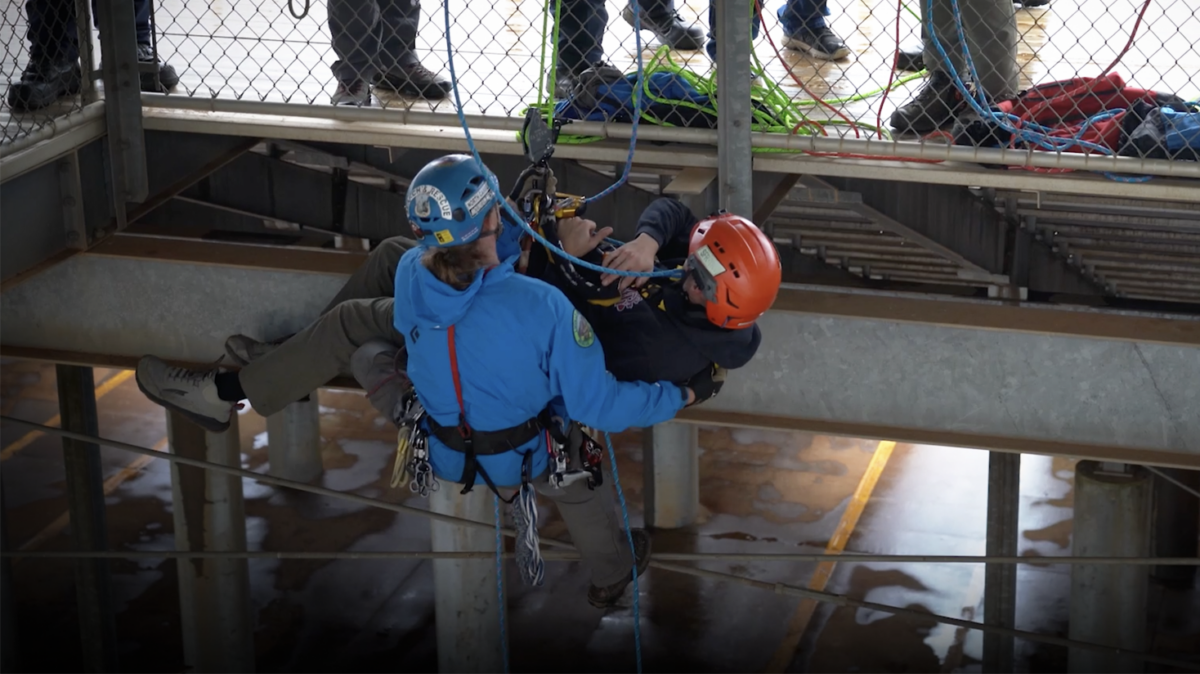 single person rope capture