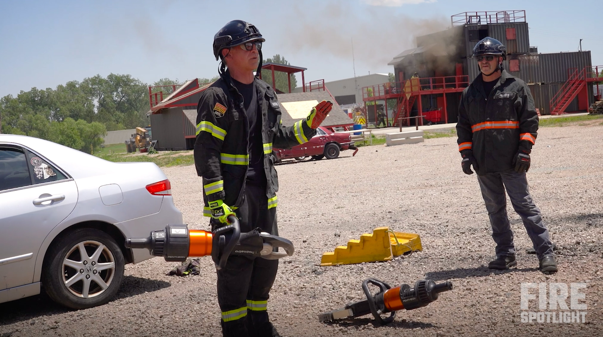 Featured image for “Body Mechanics | Chop Shop RX | Vehicle Extrication Firefighter Training”
