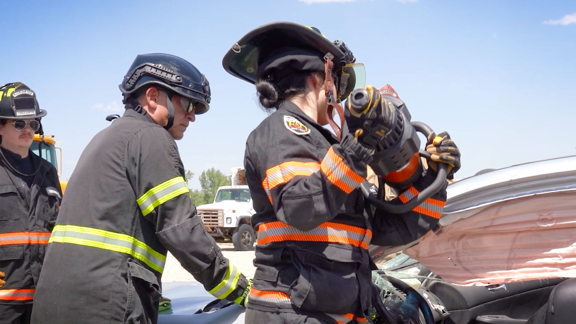Featured image for “Backhand Is Boss | Chop Shop RX | Vehicle Extrication Firefighter Training”
