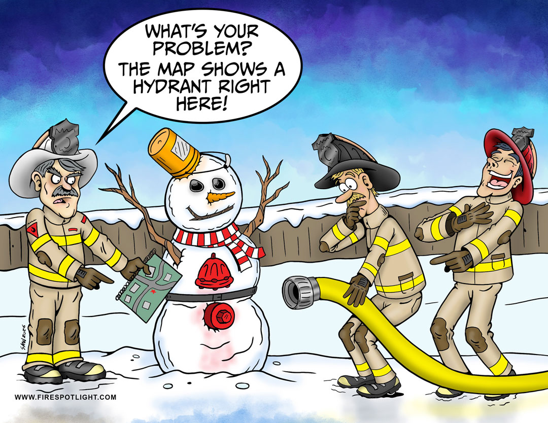 Featured image for “Fire Hydrant Snowman”