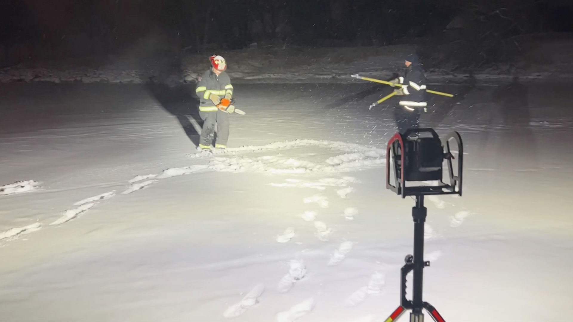 Featured image for “Ice-Rescue Training | Lighting Field Test”